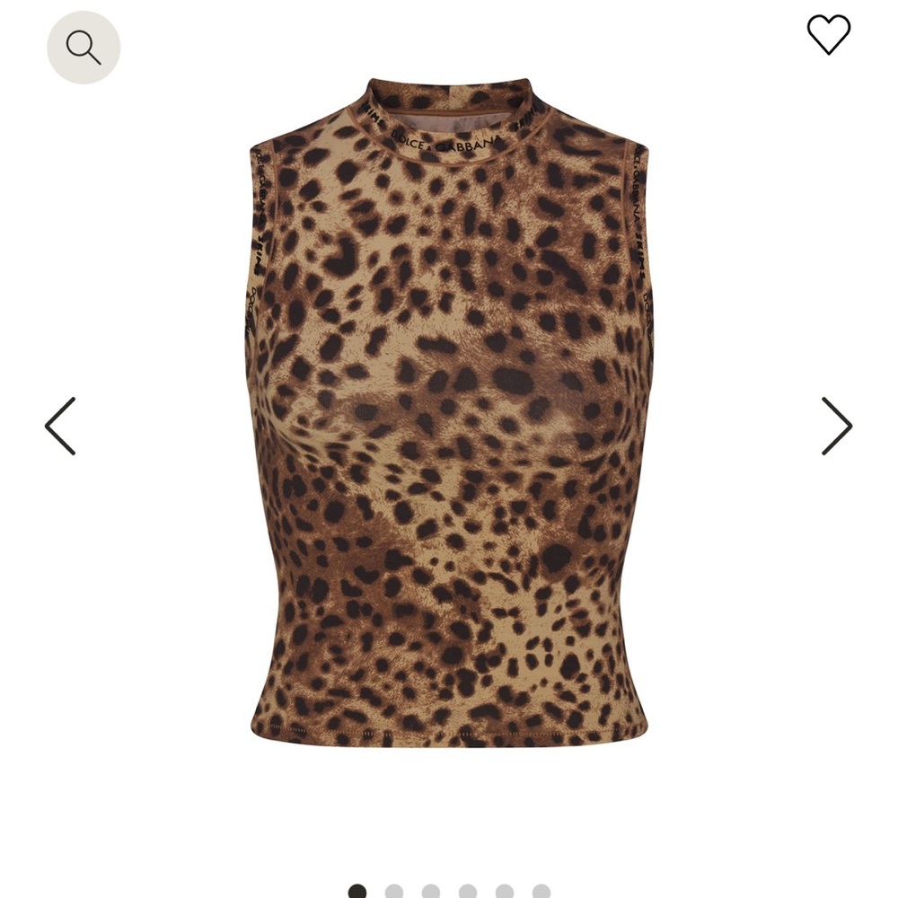 Skims x DG cotton jersey mock tank